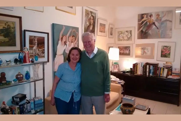 Que encontro surreal com a artista polonesa Galina