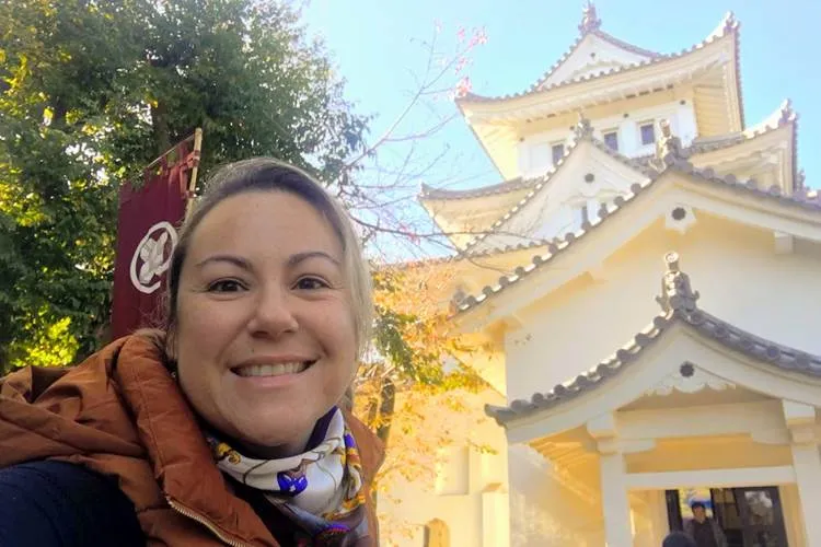Márcia Sakumoto: Passeio ao Castelo de Ogaki