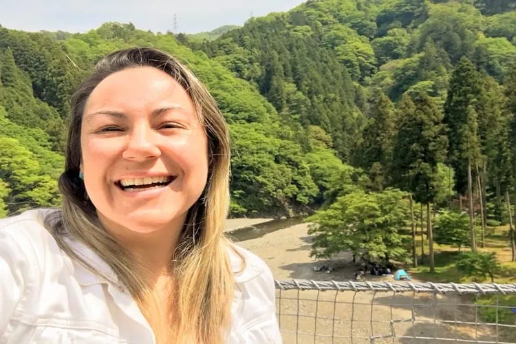 Márcia Sakumoto: Lazer refrescante no Japão
