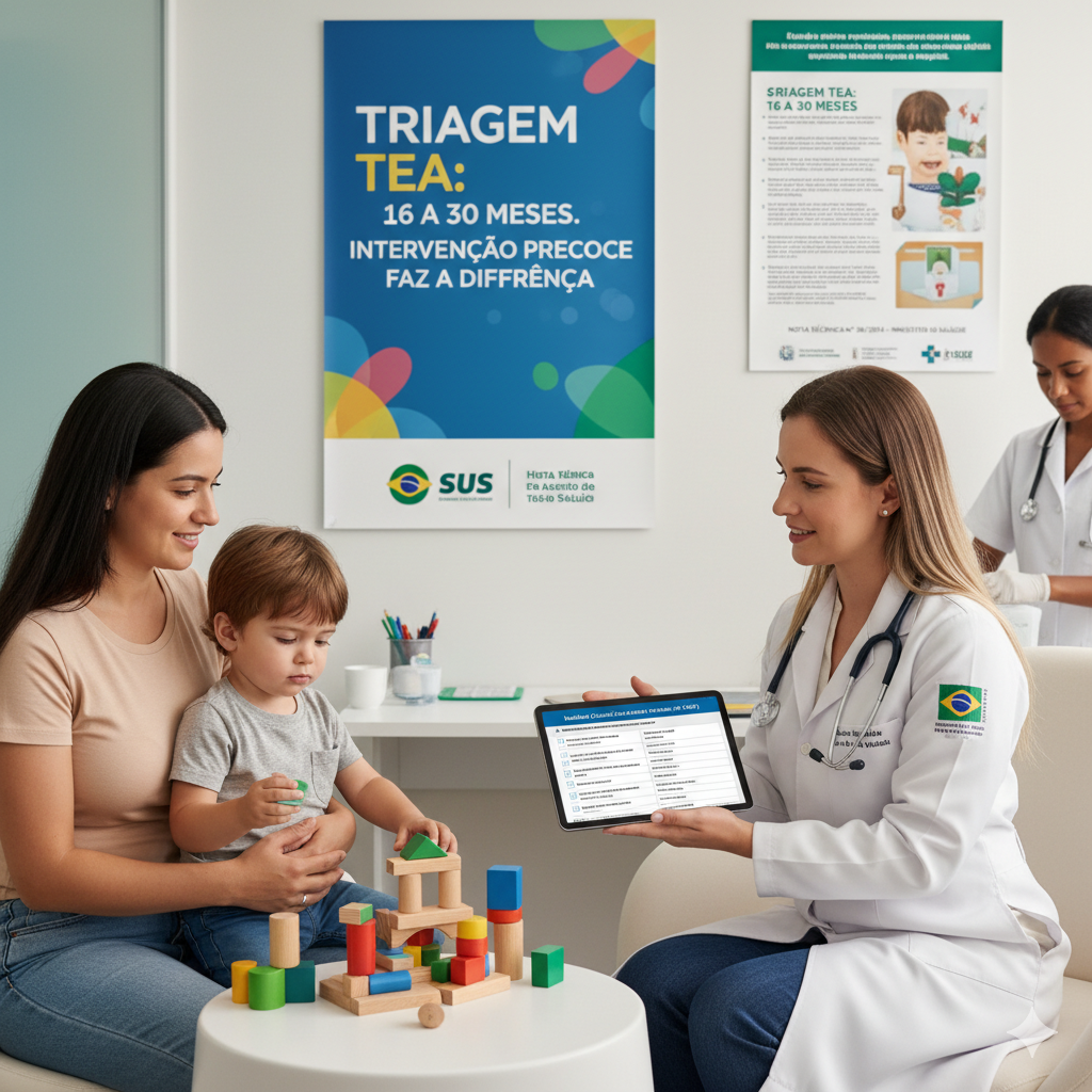 DIAGNÓSTICO PRECOCE DE AUTISMO - CRIANÇAS DE 16 A 30 MESES TERÃO AVALIAÇÃO GARANTIDA PELO SUS